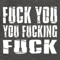 Fuck You Fucking Cool Sayings Hipster Vector Backpack