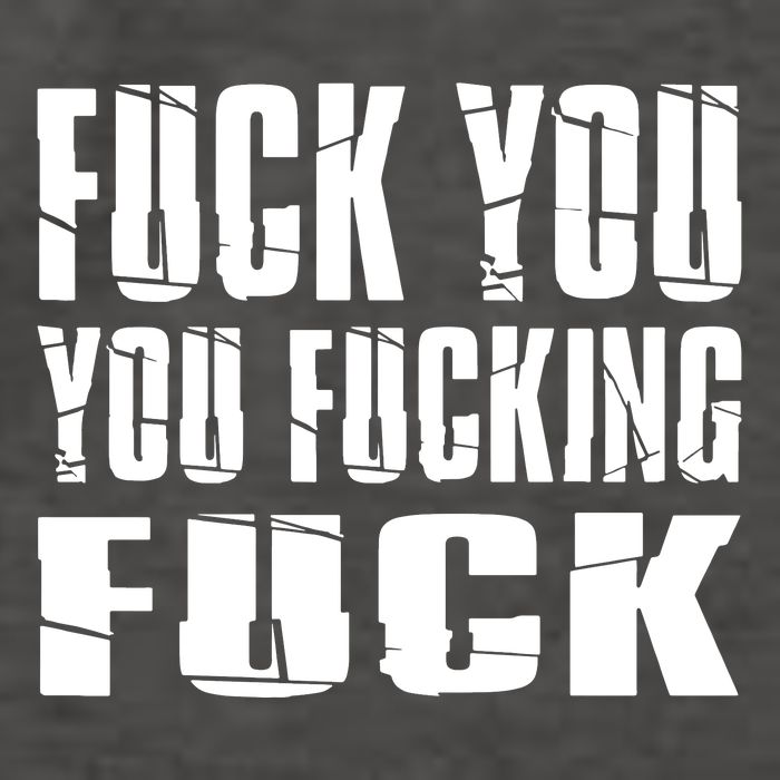 Fuck You Fucking Cool Sayings Hipster Vector Backpack