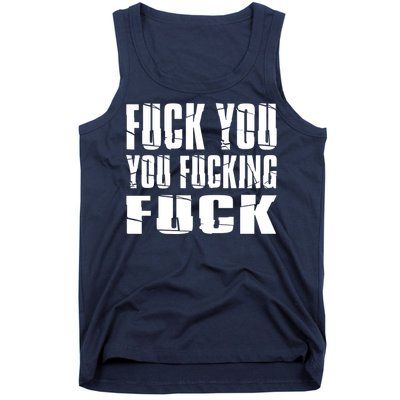 Fuck You Fucking Cool Sayings Hipster Tank Top