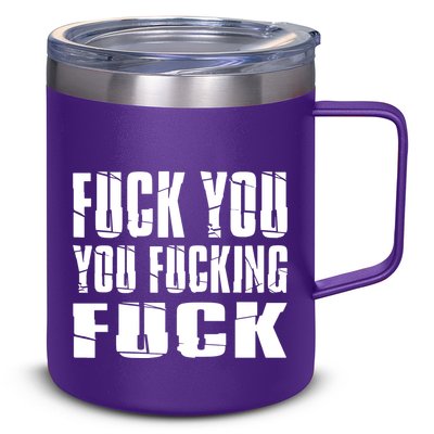Fuck You Fucking Cool Sayings Hipster 12oz Stainless Steel Coffee Mug
