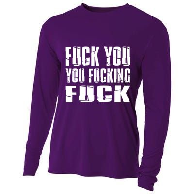 Fuck You Fucking Cool Sayings Hipster Cooling Performance Long Sleeve Crew