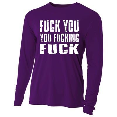 Fuck You Fucking Cool Sayings Hipster Cooling Performance Long Sleeve Crew