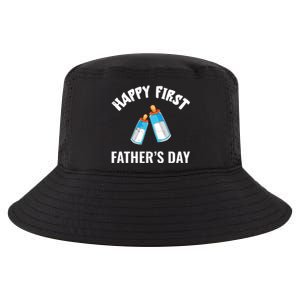 First Year Fathers Day Funny Bottles Milk Best Daddy Cool Gift Cool Comfort Performance Bucket Hat