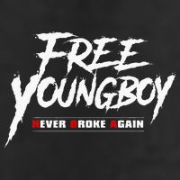 Free Y.O.U.N.G.B.O.Y 7 Panel Mesh Trucker Snapback Hat
