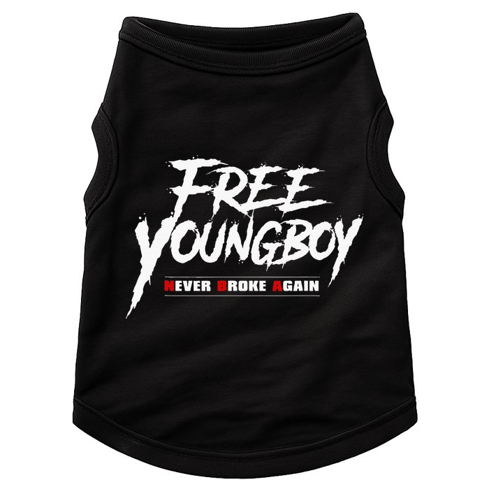 Free Y.O.U.N.G.B.O.Y Doggie Tank