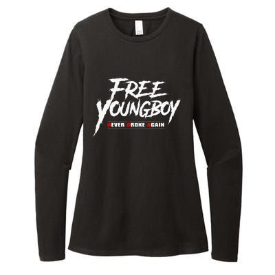 Free Y.O.U.N.G.B.O.Y Womens CVC Long Sleeve Shirt