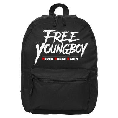Free Y.O.U.N.G.B.O.Y 16 in Basic Backpack