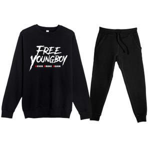 Free Y.O.U.N.G.B.O.Y Premium Crewneck Sweatsuit Set