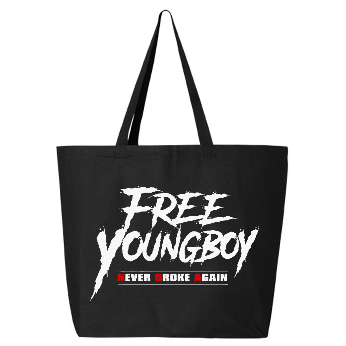 Free Y.O.U.N.G.B.O.Y 25L Jumbo Tote