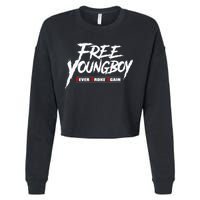 Free Y.O.U.N.G.B.O.Y Cropped Pullover Crew