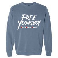 Free Y.O.U.N.G.B.O.Y Garment-Dyed Sweatshirt