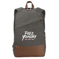 Free Y.O.U.N.G.B.O.Y Cotton Canvas Backpack