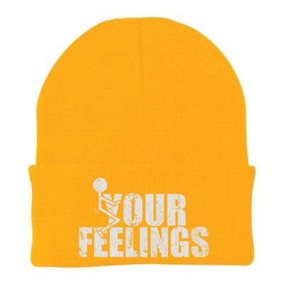 Fuck Your Feelings Knit Cap Winter Beanie