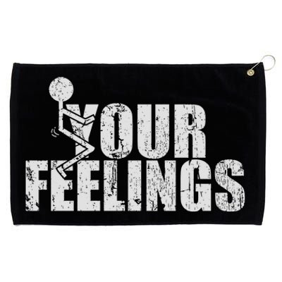 Fuck Your Feelings Grommeted Golf Towel