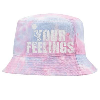 Fuck Your Feelings Tie-Dyed Bucket Hat