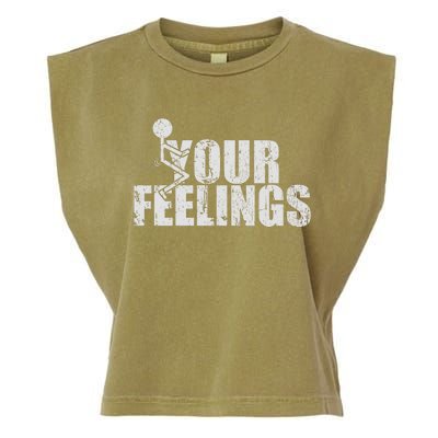 Fuck Your Feelings Garment-Dyed Women's Muscle Tee