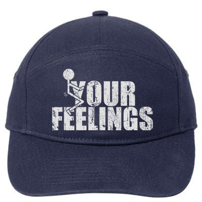 Fuck Your Feelings 7-Panel Snapback Hat