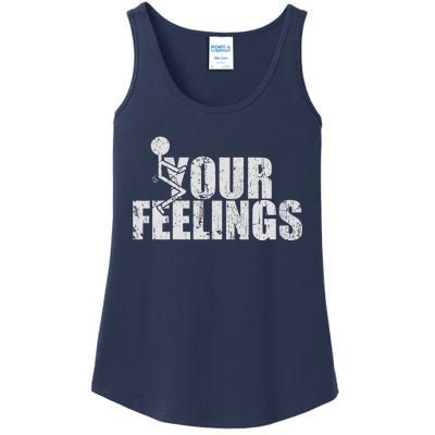 Fuck Your Feelings Ladies Essential Tank