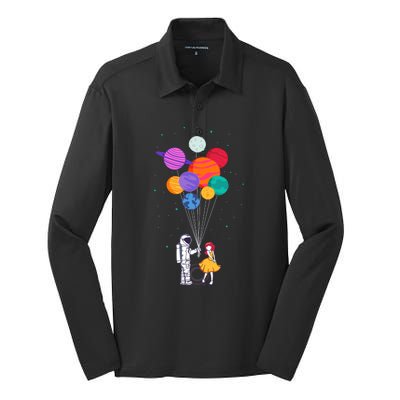 For You Silk Touch Performance Long Sleeve Polo