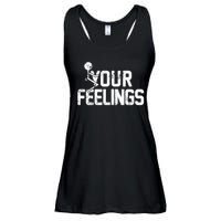 Fuck Your Feelings Grunge Vintage Retro Ladies Essential Flowy Tank