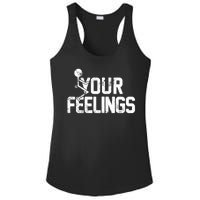 Fuck Your Feelings Grunge Vintage Retro Ladies PosiCharge Competitor Racerback Tank