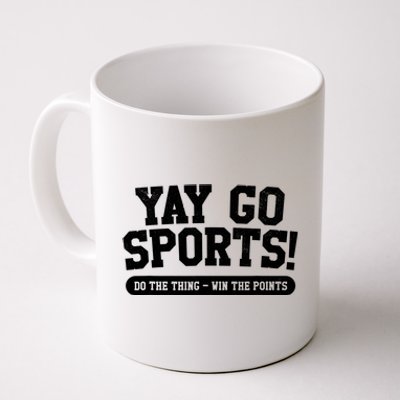 Funny Yay Go Sports Gift Funny Sports Gift Coffee Mug