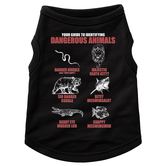 Funny Your Guide To Identifying Dangerous Animals Doggie Tank
