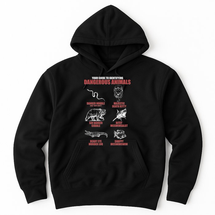 Funny Your Guide To Identifying Dangerous Animals Hoodie