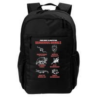 Funny Your Guide To Identifying Dangerous Animals Backpack