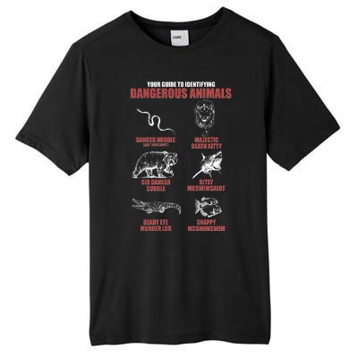 Funny Your Guide To Identifying Dangerous Animals Tall Fusion ChromaSoft Performance T-Shirt