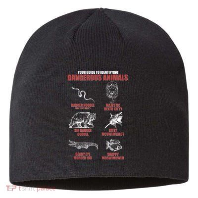 Funny Your Guide To Identifying Dangerous Animals Sustainable Beanie
