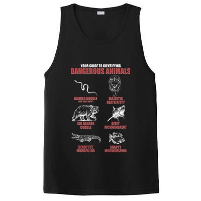 Funny Your Guide To Identifying Dangerous Animals PosiCharge Competitor Tank