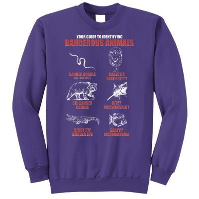 Funny Your Guide To Identifying Dangerous Animals Sweatshirt