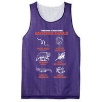 Funny Your Guide To Identifying Dangerous Animals Mesh Reversible Basketball Jersey Tank