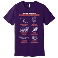 Funny Your Guide To Identifying Dangerous Animals Premium T-Shirt