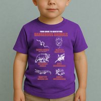 Funny Your Guide To Identifying Dangerous Animals Toddler T-Shirt