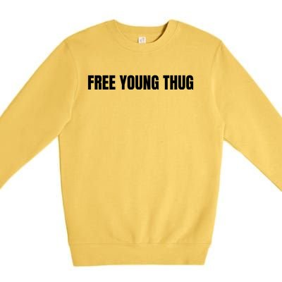 Free Youn G Thug Premium Crewneck Sweatshirt