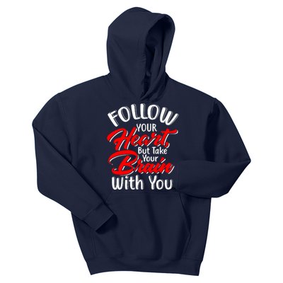 Follow Your Heart Kids Hoodie