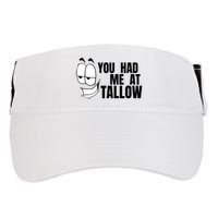 Funny You Had Me At Tallow Replace Seed Oils Maha Be Heathy Adult Drive Performance Visor
