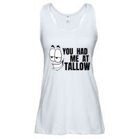 Funny You Had Me At Tallow Replace Seed Oils Maha Be Heathy Ladies Essential Flowy Tank