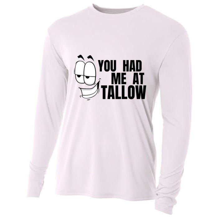 Funny You Had Me At Tallow Replace Seed Oils Maha Be Heathy Cooling Performance Long Sleeve Crew
