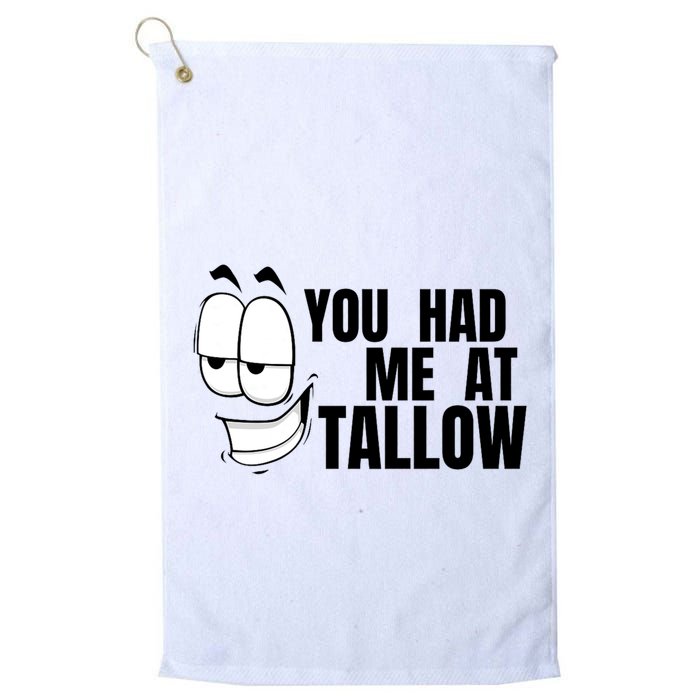 Funny You Had Me At Tallow Replace Seed Oils Maha Be Heathy Golf Towel