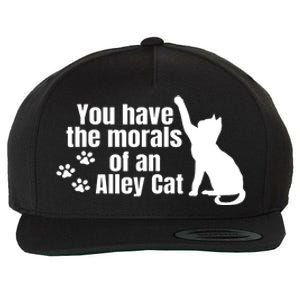 Funny You Have The Morals Of An Alley Cat Gift Wool Snapback Cap