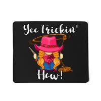 Funny Yee Haw Yee Freakin' Haw Cow Gnome Novelty Mousepad