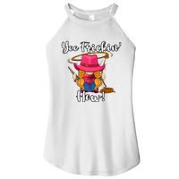 Funny Yee Haw Yee Freakin Haw Cowgirl Gnome Novelty Women's Perfect Tri Rocker Tank