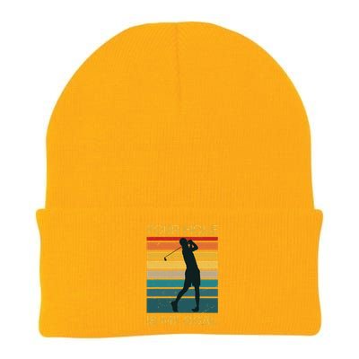 Funny Your Hole Is My Goal Golf Lovers Novelty Knit Cap Winter Beanie