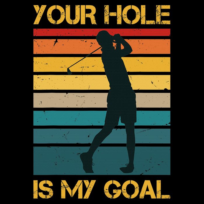 Funny Your Hole Is My Goal Golf Lovers Novelty Visor