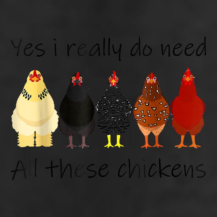Funny Yes I Really Do Need All These Chickens, Gift Farmer Adult Drive Performance Visor