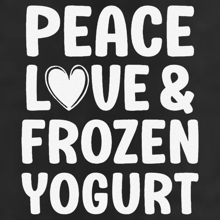 Frozen Yogurt I Love Frozen Yogurt Funny Food 11oz C Handle Ceramic Mug