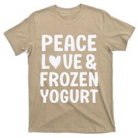 Frozen Yogurt I Love Frozen Yogurt Funny Food T-Shirt